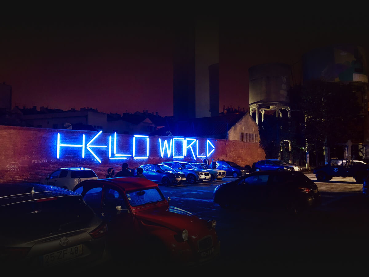 Hello World - Lisboa - LX Factory